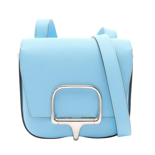 HERMES Della Cavalleria Mini Veau Bag Blue