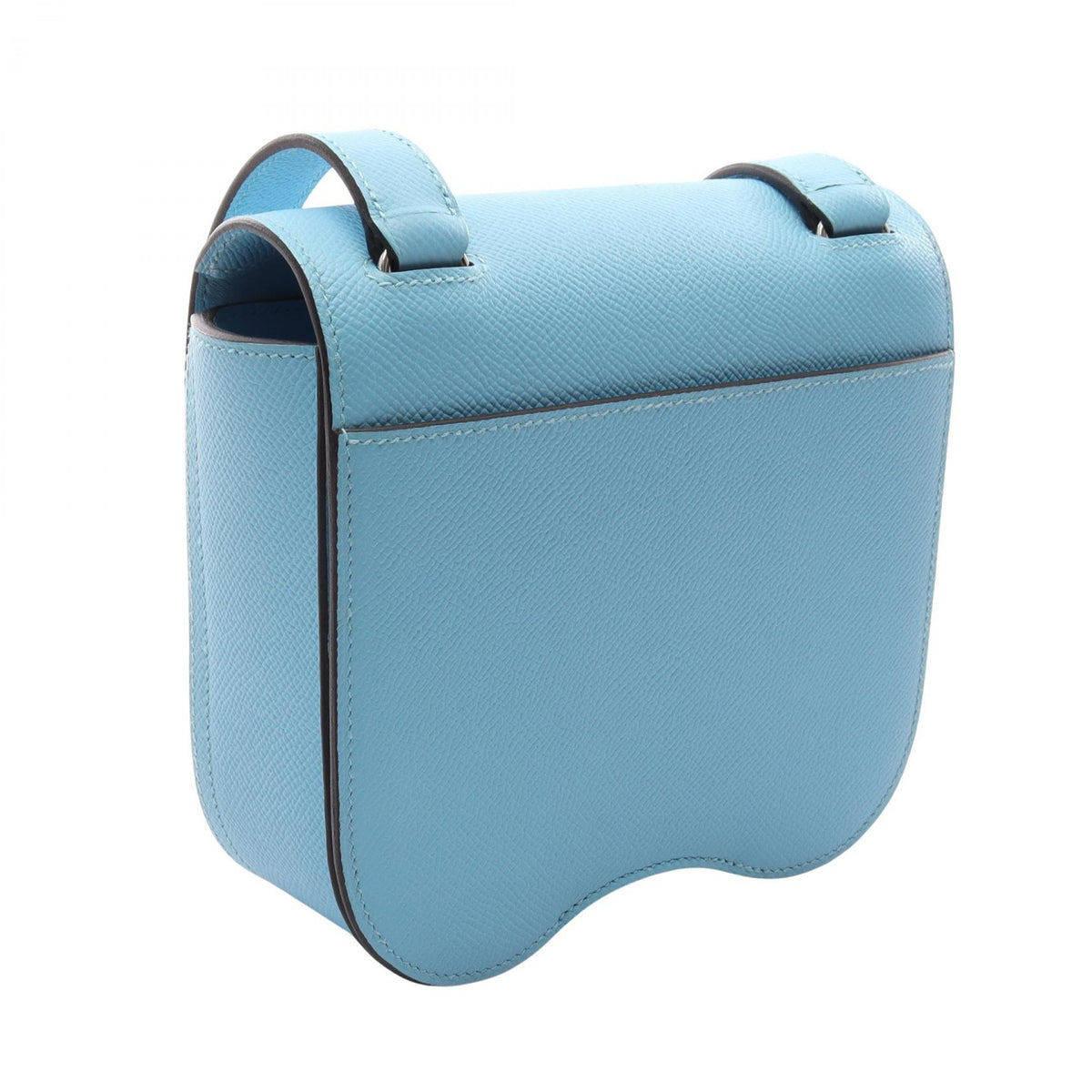 HERMES Della Cavalleria Mini Veau Bag Blue