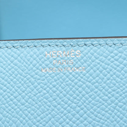 HERMES Della Cavalleria Mini Veau Bag Blue