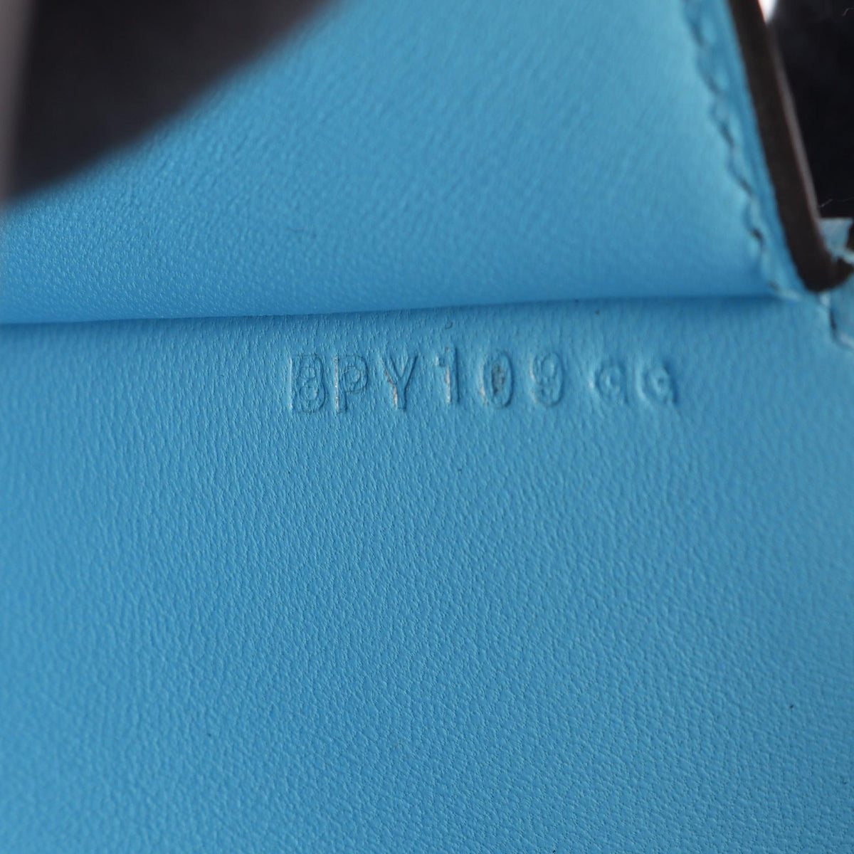 HERMES Della Cavalleria Mini Veau Bag Blue