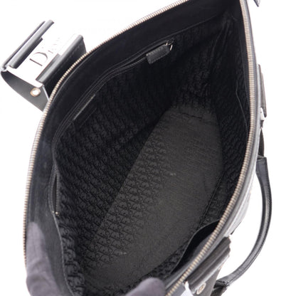 Dior Street Chic Black Leather Tote Bag