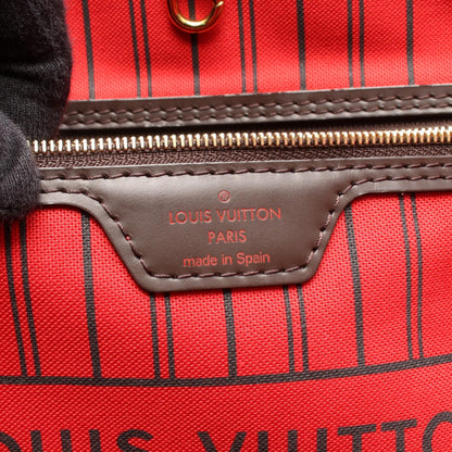 LOUIS VUITTON Neverfull MM Bag Brown