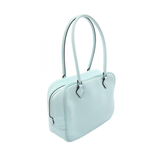 HERMES Plum 2 Mini Swift Blue Atoll Handbag