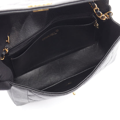CHANEL Matelassé Diana Flap Bag, Black