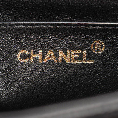 CHANEL Matelassé Diana Flap Bag, Black