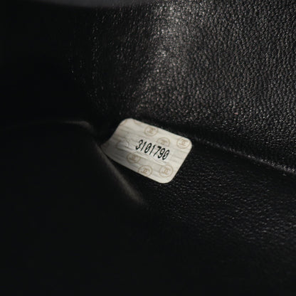 CHANEL Matelassé Diana Flap Bag, Black