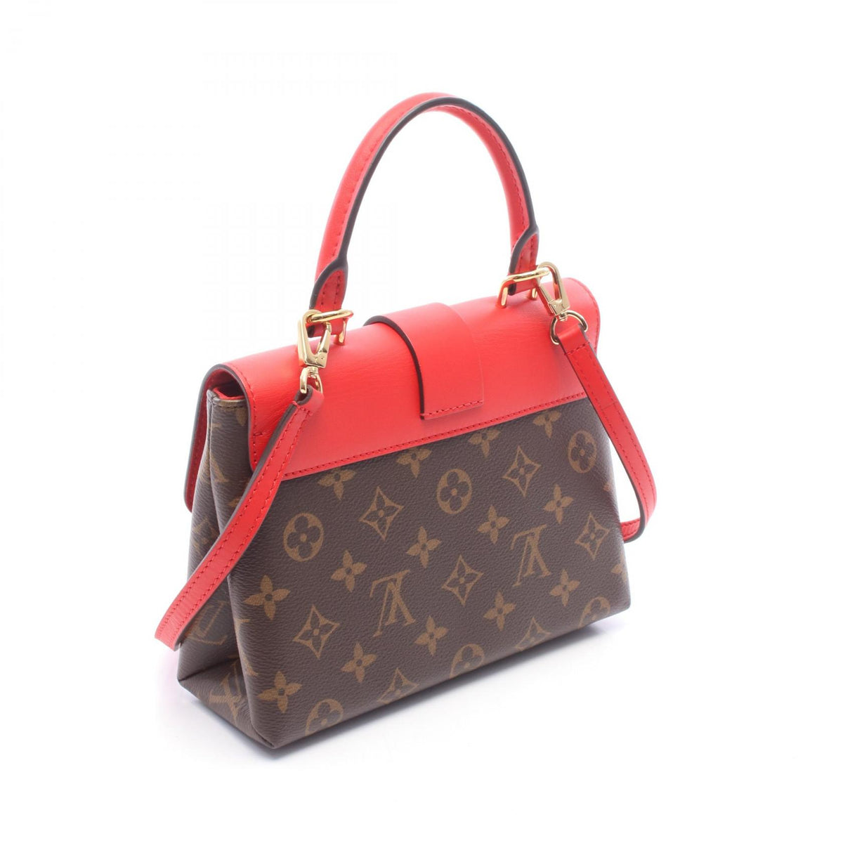 LOUIS VUITTON Rocky BB Bag Red/Brown