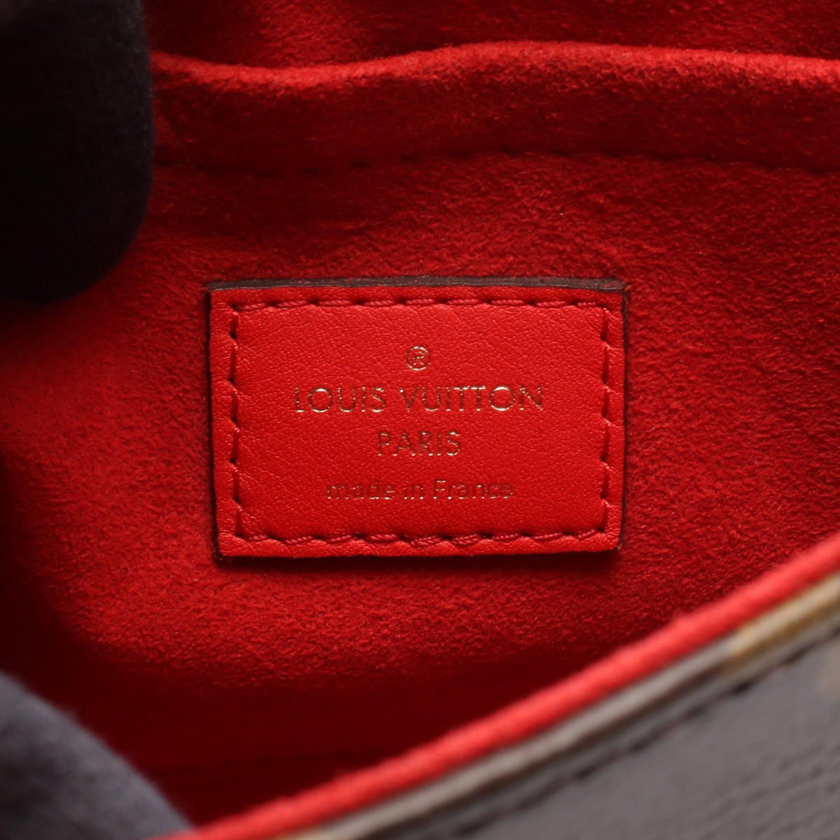 LOUIS VUITTON Rocky BB Bag Red/Brown