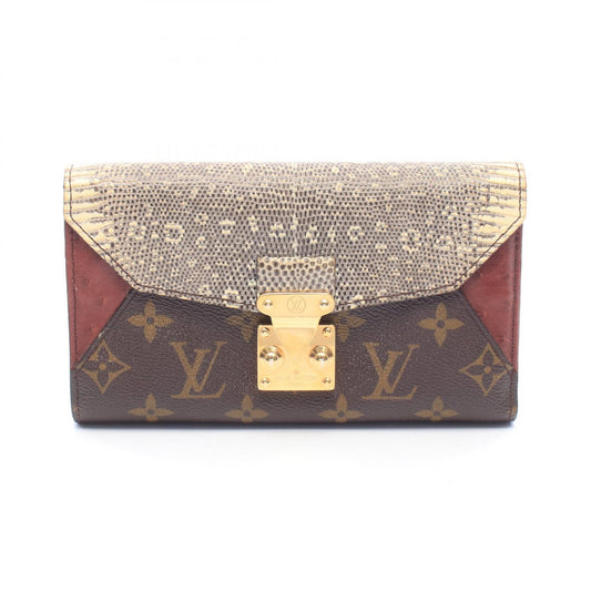 LOUIS VUITTON Portefeuille Wallet Brown