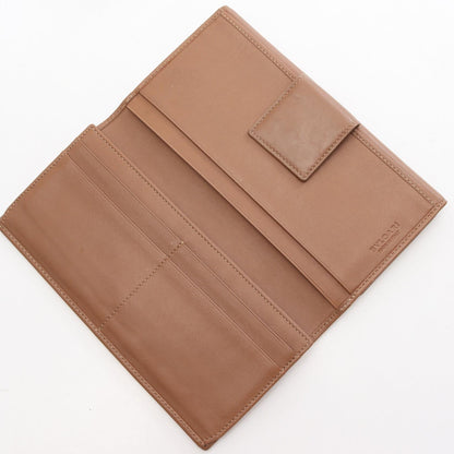 BVLGARI Colore Bi-Fold Long Wallet Brown
