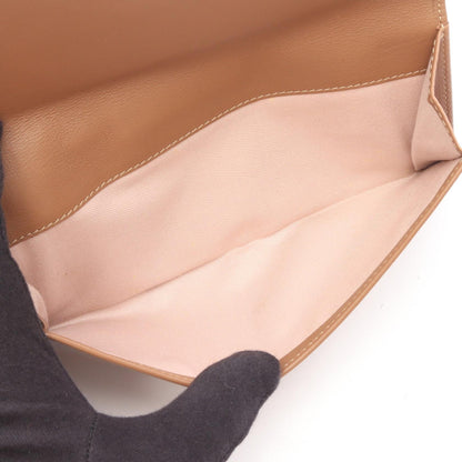 BVLGARI Colore Bi-Fold Long Wallet Brown