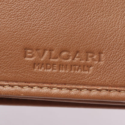 BVLGARI Colore Bi-Fold Long Wallet Brown