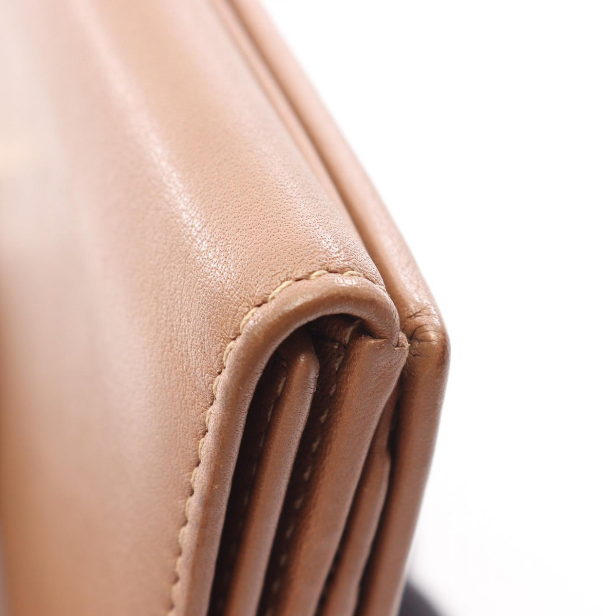 BVLGARI Colore Bi-Fold Long Wallet Brown
