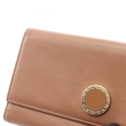 BVLGARI Colore Bi-Fold Long Wallet Brown