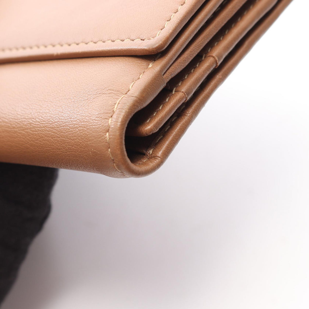 BVLGARI Colore Bi-Fold Long Wallet Brown