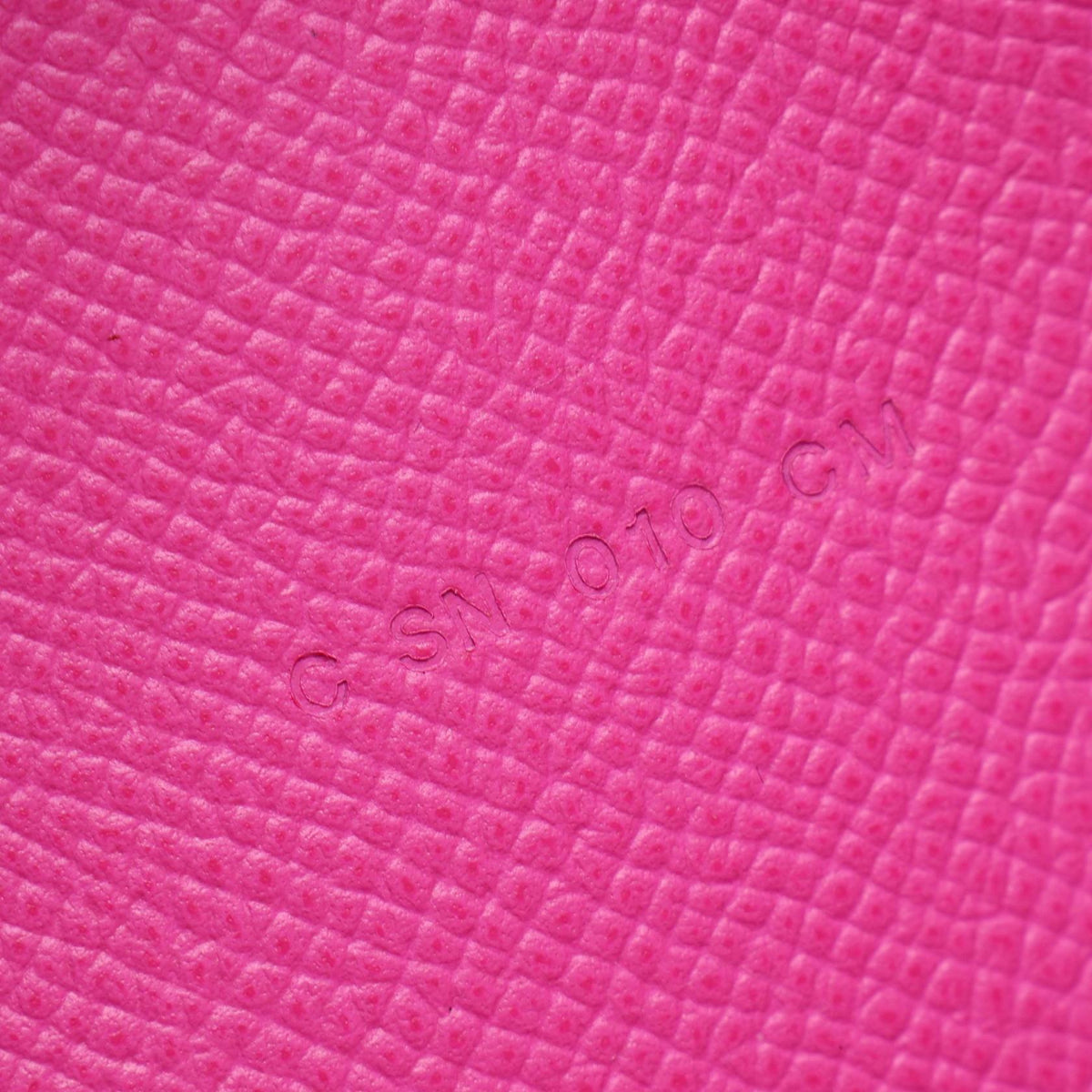 HERMES Constance Long Veau Wallet, Pink