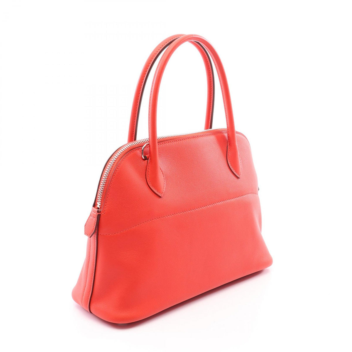 HERMES Bolide 27 Rouge Tomate Handle Bag