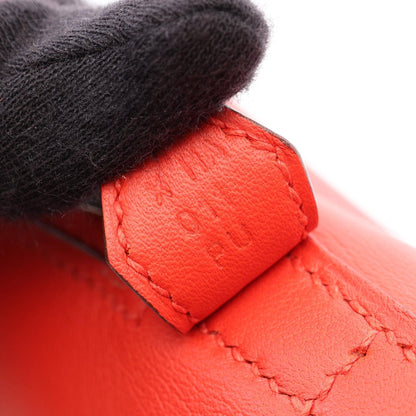 HERMES Bolide 27 Rouge Tomate Handle Bag