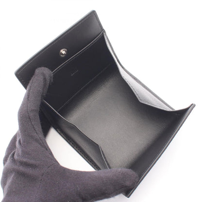 Dunhill Black Leather Coin Case