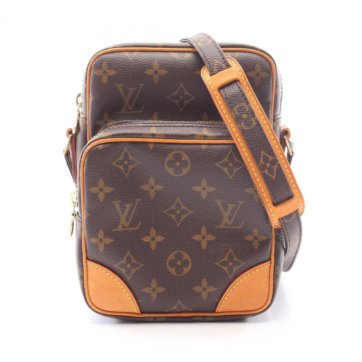 LOUIS VUITTON Amazon Monogram Bag Brown