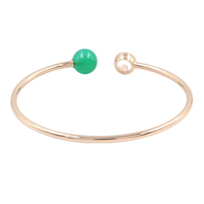 Chopard Happy Diamond Green Bracelet Gold
