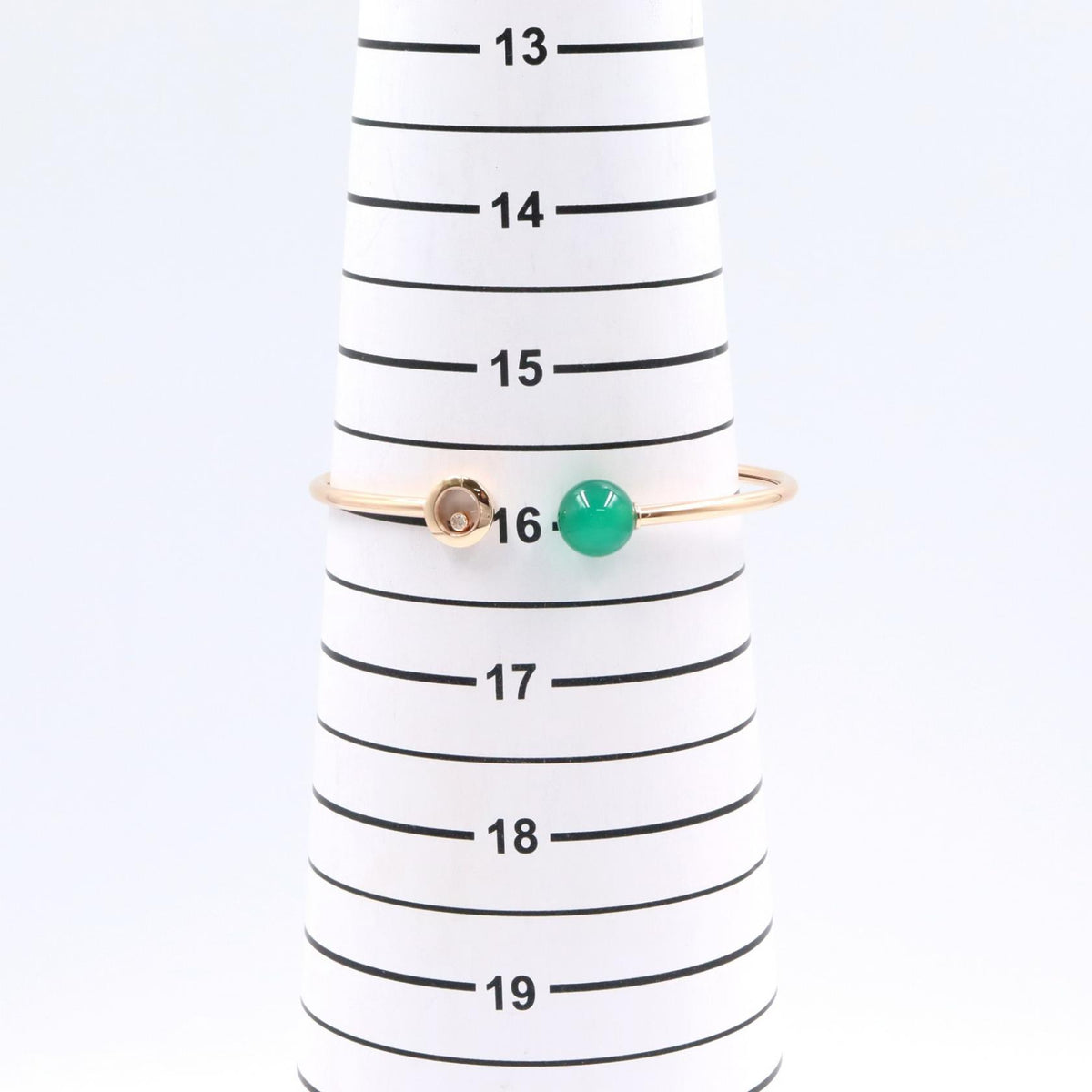 Chopard Happy Diamond Green Bracelet Gold