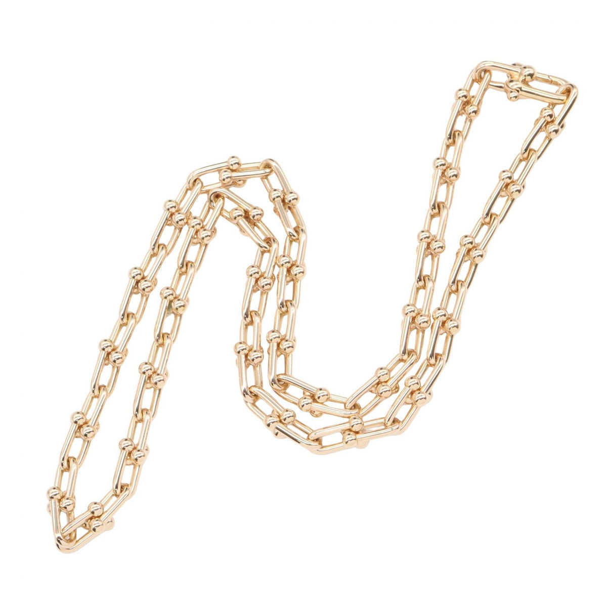 TIFFANY&CO K18PG Pink Gold Hardware Small Necklace