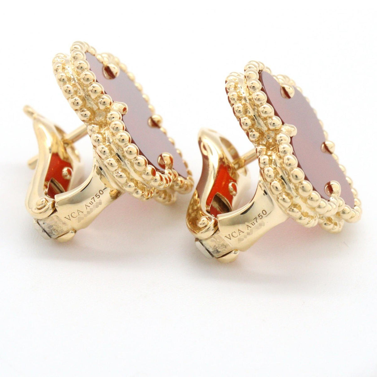 Van Cleef & Arpels Carnelian Earrings