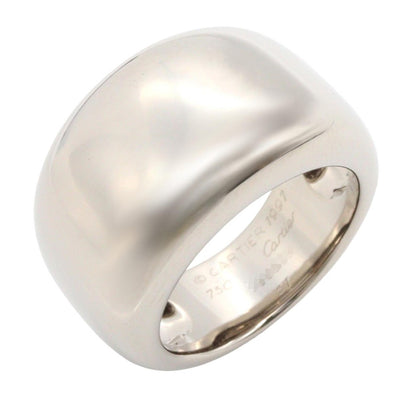 CARTIER Nouvelle Vague K18WG White Gold Ring Size JP 10
