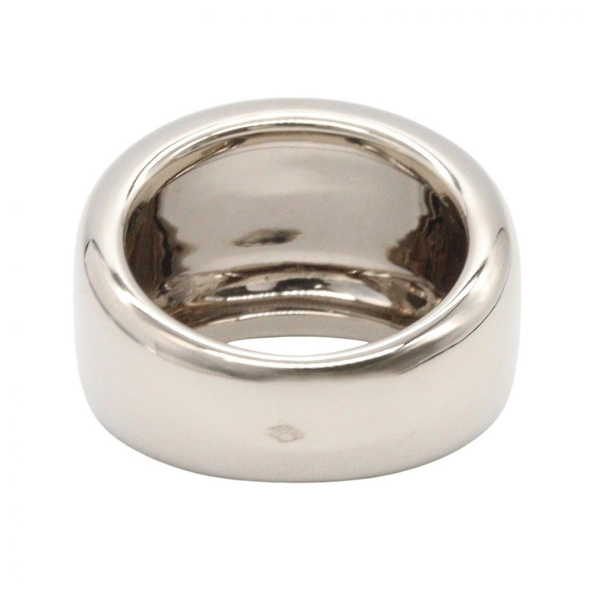 CARTIER Nouvelle Vague K18WG White Gold Ring Size JP 10