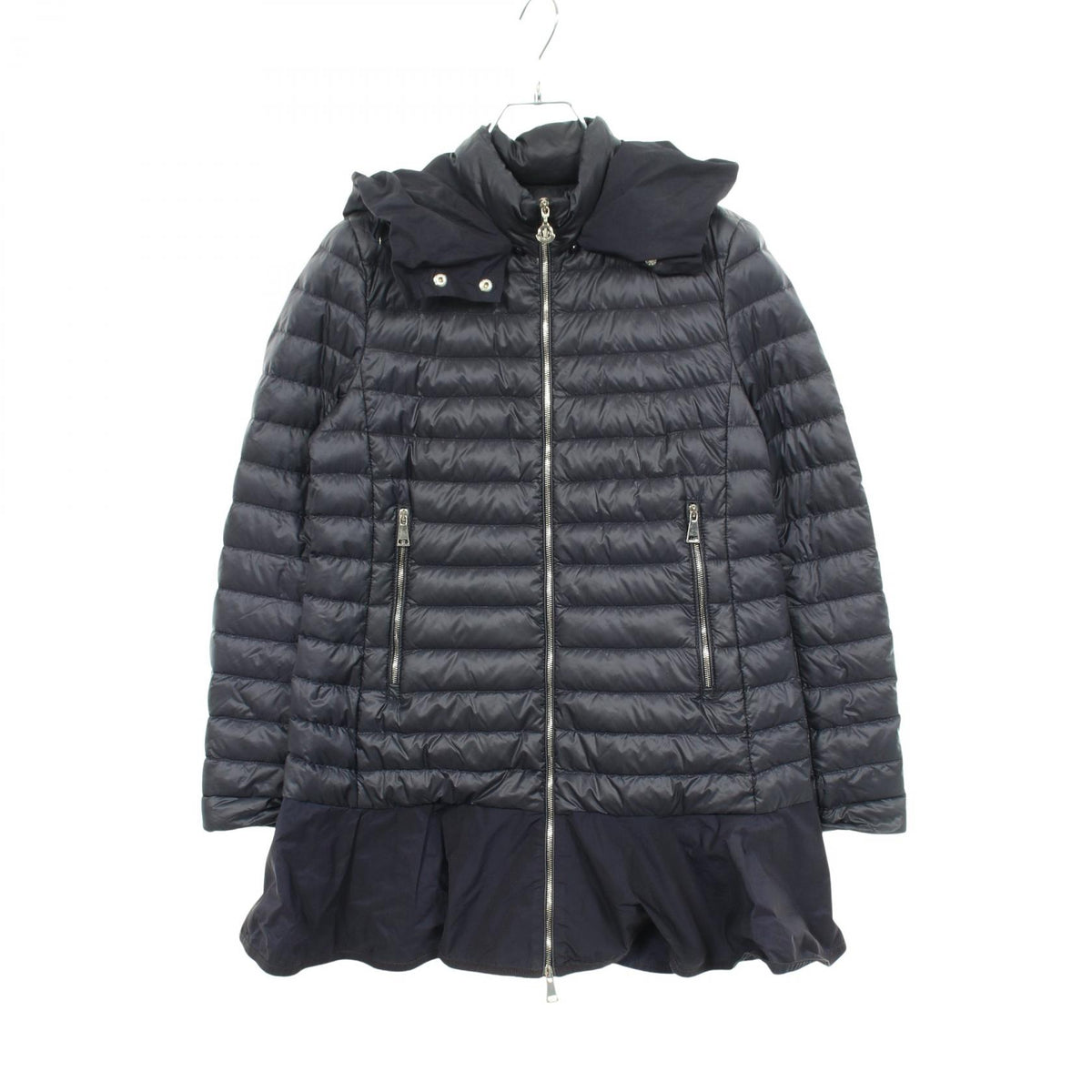 MONCLER DAURADE Down Jacket Nylon Black Size 0