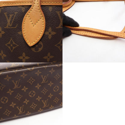 LOUIS VUITTON Neverfull MM Tote Bag Brown