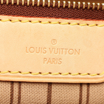 LOUIS VUITTON Neverfull MM Tote Bag Brown