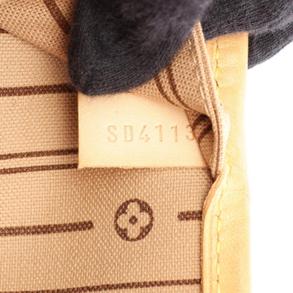 LOUIS VUITTON Neverfull MM Tote Bag Brown