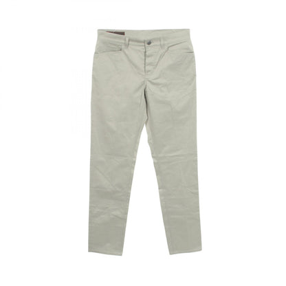 HERMES Gray Cotton Chino Pants Size 40