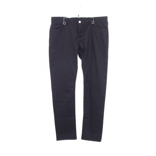 HERMES Clous de Selle Button Fly Cotton Pants Size 46