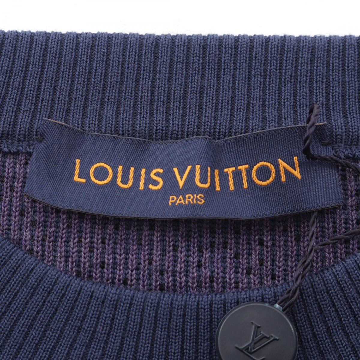 LOUIS VUITTON x Virgil Abloh Oz Knit Wool Sweater Size S