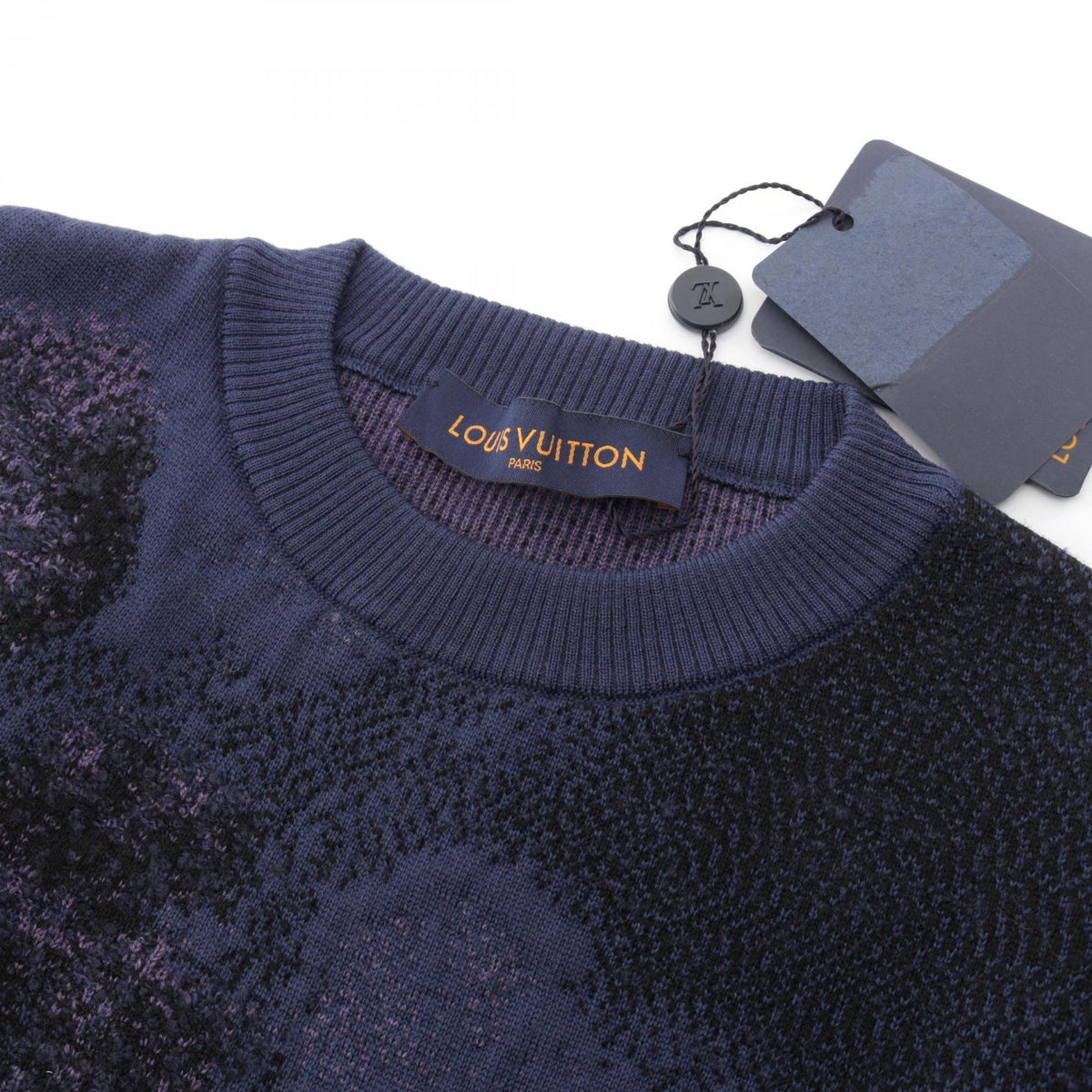 LOUIS VUITTON x Virgil Abloh Oz Knit Wool Sweater Size S