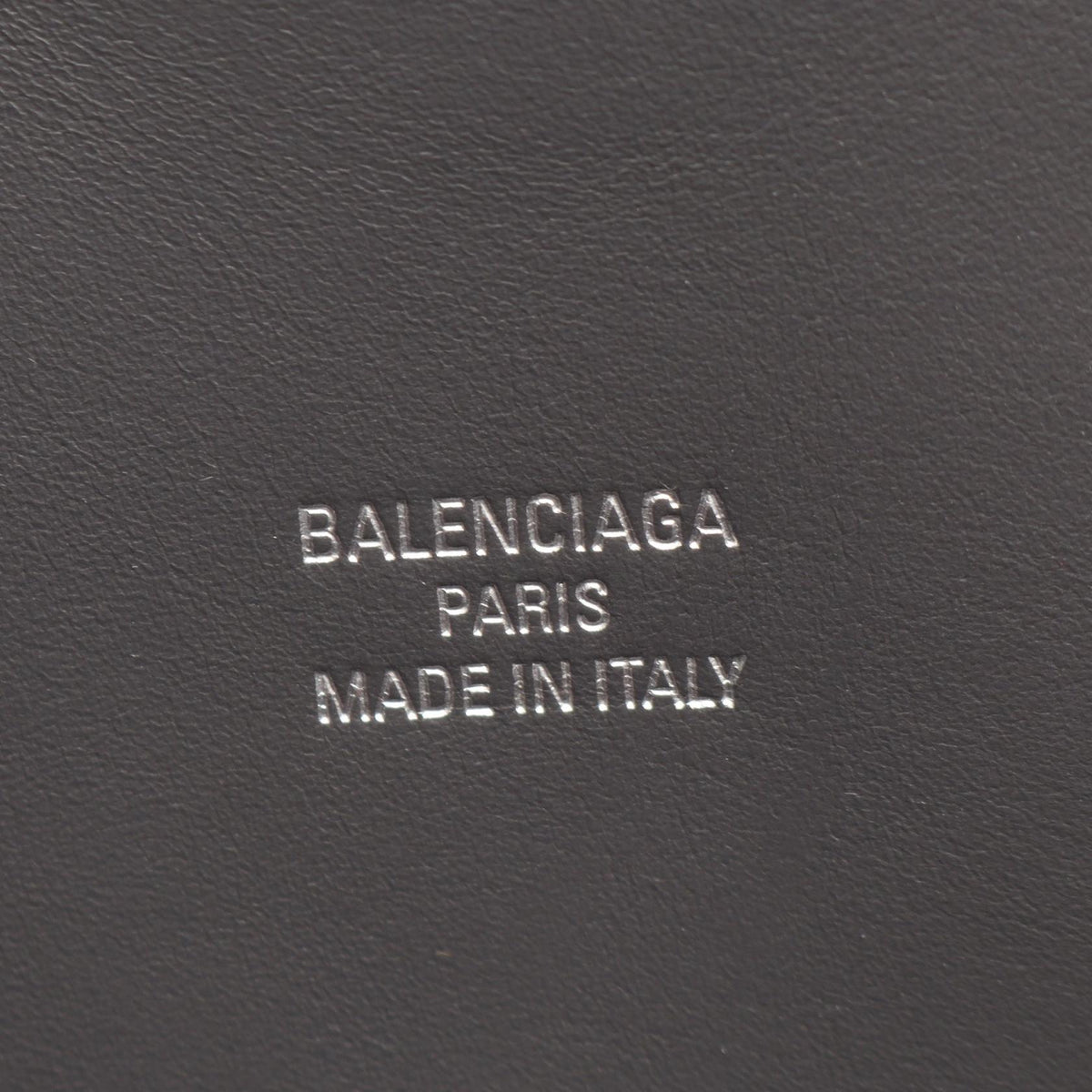 BALENCIAGA Bel Air Medium Leather Bag Gray