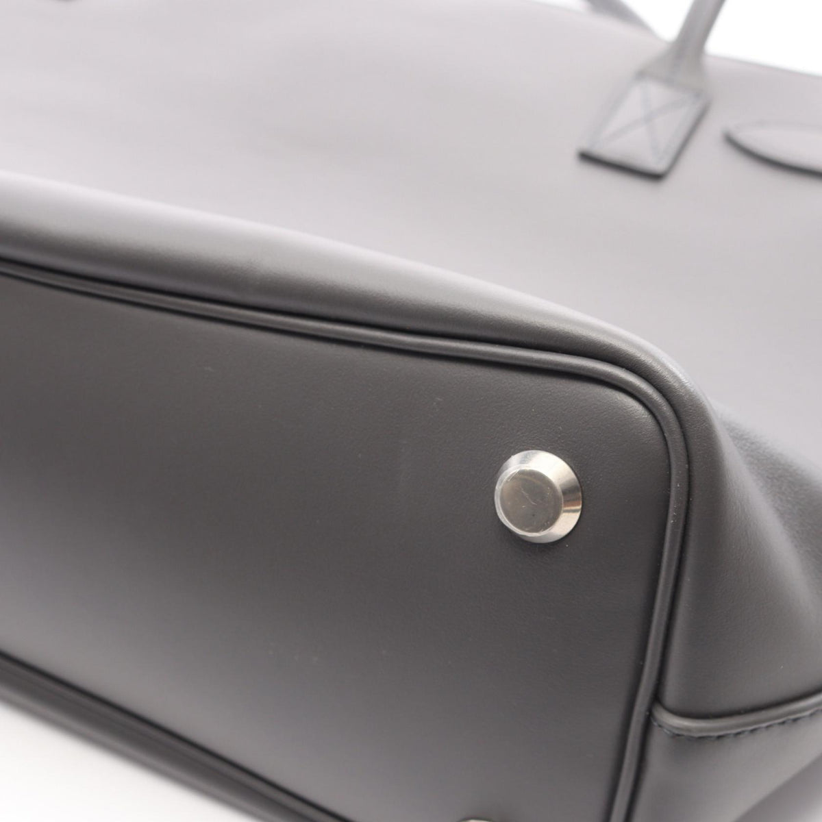 BALENCIAGA Bel Air Medium Leather Bag Gray