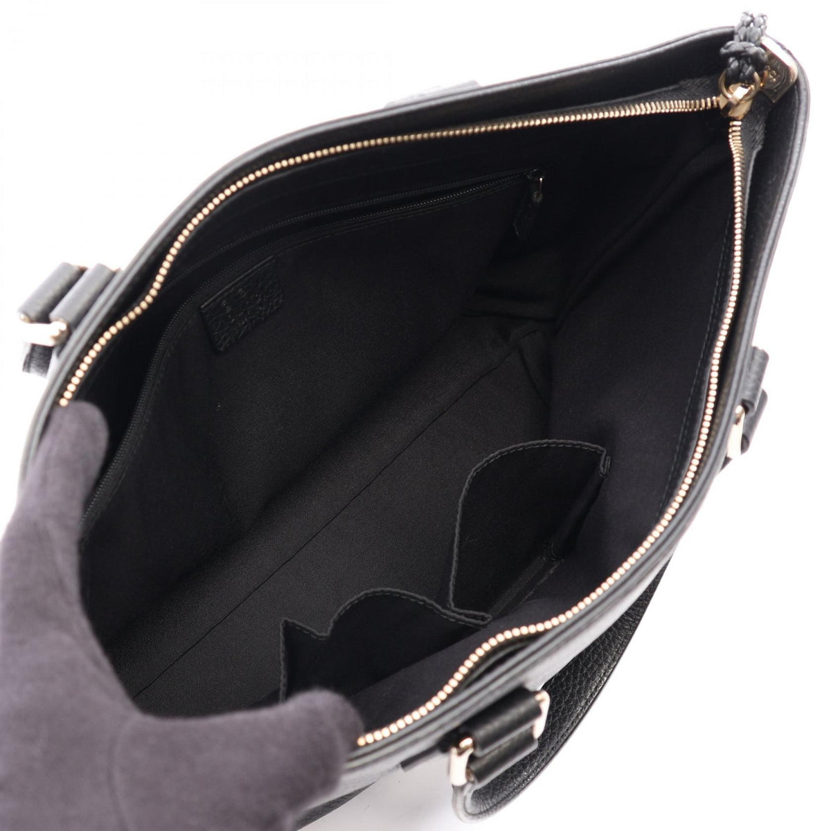 GUCCI Bamboo Tassel 2-Way Bag Black