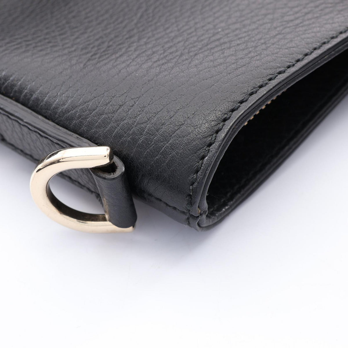 GUCCI Bamboo Tassel 2-Way Bag Black