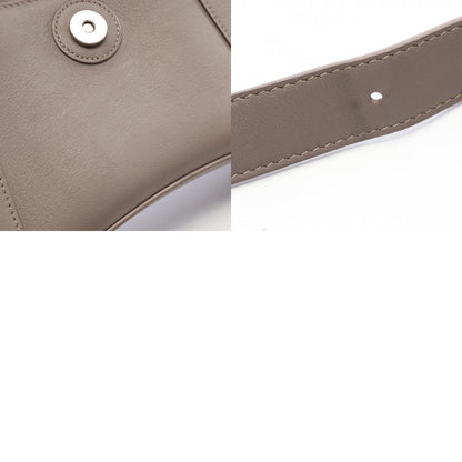 BALENCIAGA DOWNTOWN XS Leather Bag Gray