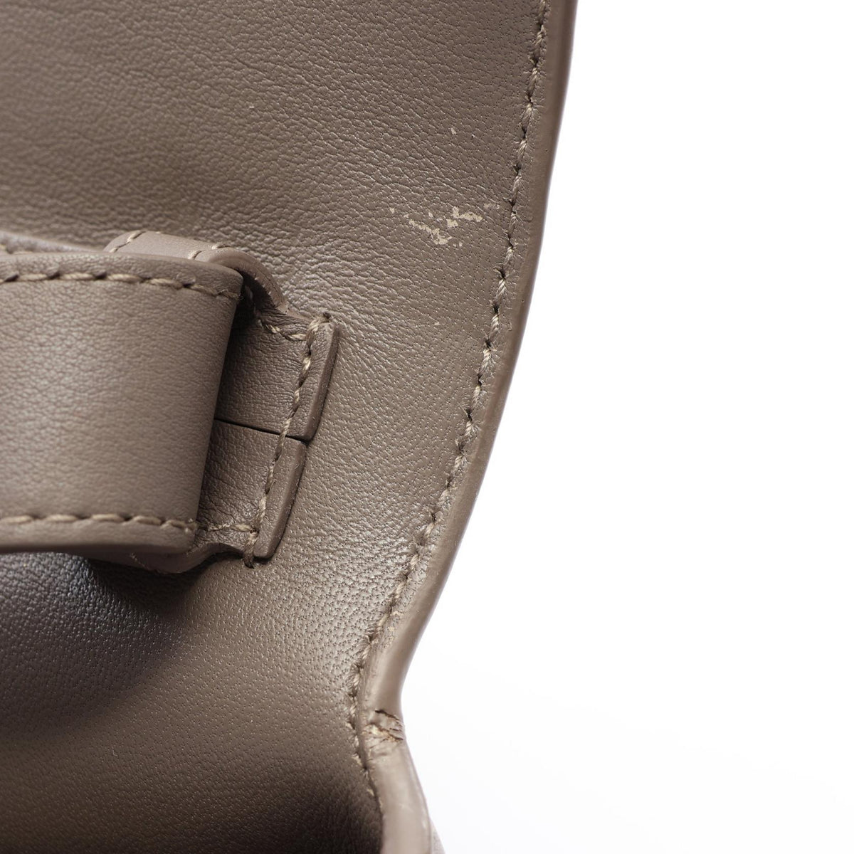 BALENCIAGA DOWNTOWN XS Leather Bag Gray