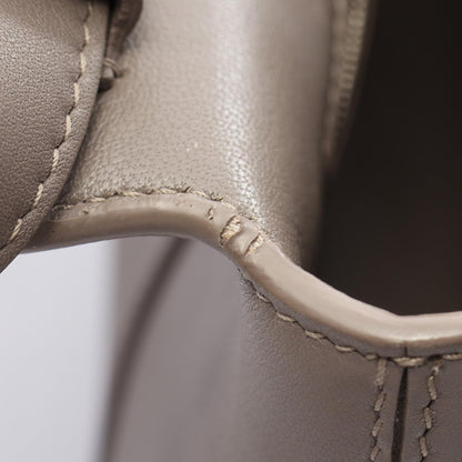 BALENCIAGA DOWNTOWN XS Leather Bag Gray
