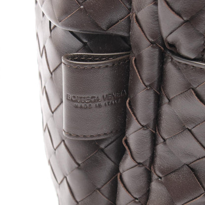 BOTTEGA VENETA Leather Backpack Brown
