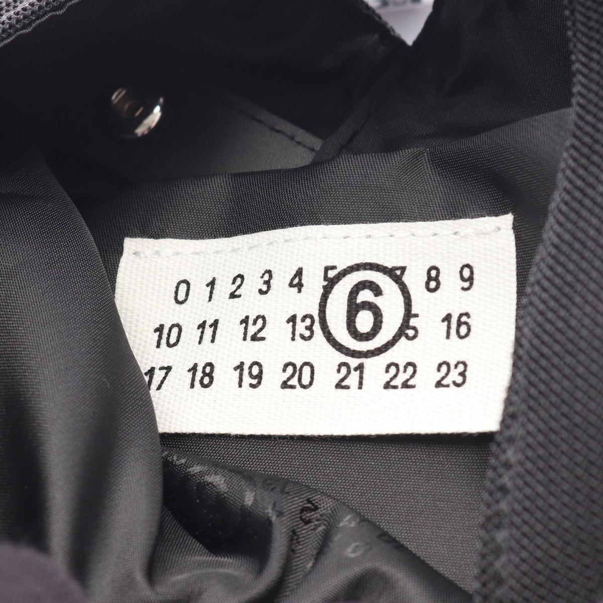MM6 Japanese Small Polyester Bag Black