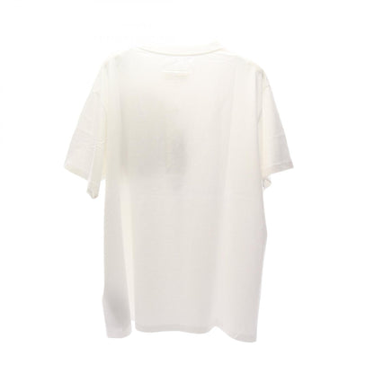 MM6 Spray Print Cotton T-Shirt White/Black Size XL
