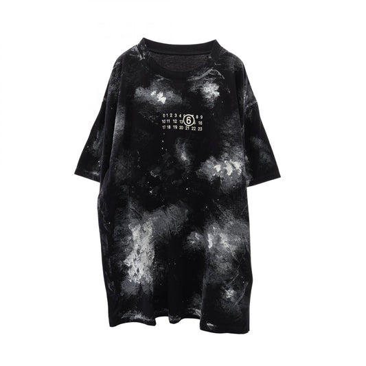 MM6 T-Shirt Cotton Black Size L