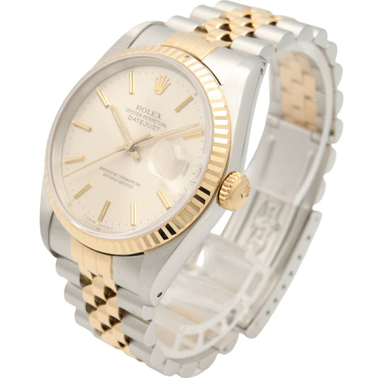 ROLEX Datejust L-Serial K18 YG SS Automatic Watch